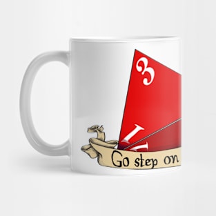 Go step on a D4! Mug